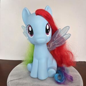 Hasbro My Little Pony Rainbow Dash Large Figure Toy Blue Wings Hair Pegasus